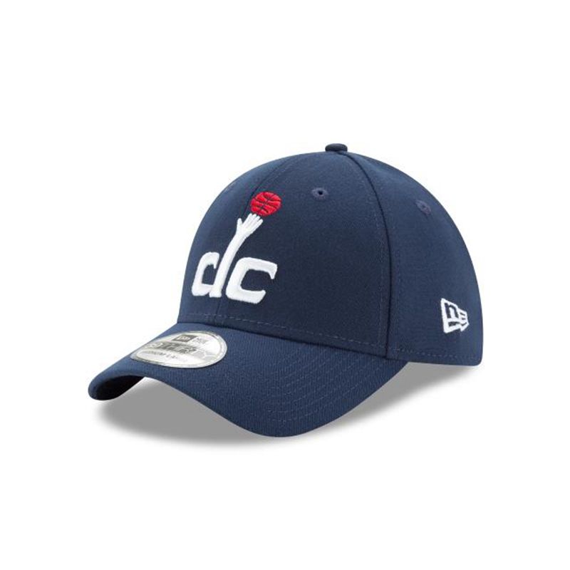 NBA Washington Wizards Team Classic 39Thirty Stretch Fit (CKO7973) - Blue New Era Caps